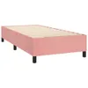 vidaXL Boxspringbett mit Matratze & LED Rosa 90x200 cm Samt Produktbild-Vorschau 5
