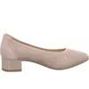 Caprice Damen Pumps durchbrochen in hellgrau 7 Produktbild-Vorschau 8