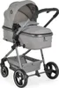 A gray 2-in-1 stroller is shown from a front-side diagonal angle against a white background. Produktbild-Vorschau