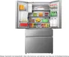 Hisense Hi7 Freistehend French Door Kühlschrank, Edelstahl, Produktbild-Vorschau 5