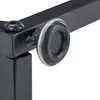 Tavolino Relaxdays, 2 ripiani, forma a C, design Anteprima dell’immagine prodotto 6