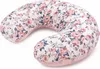 Roses & Smokey Pink Soft Velvet Stillkissen mit abnehmbarem Produktbild-Vorschau 1