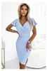Kleid NUMOCO NINA 479-6 BLAU Größe: L Produktbild-Vorschau 1