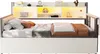 okwish Jugendbett 90x200 Eisenbett ohne Matratze,Schlafsofa Produktbild-Vorschau 9