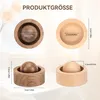 2 × Aroma Diffuser aus Holz,Diffusor Kugel aus natürlichem Produktbild-Vorschau 4