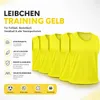 6x Leibchen Training gelb – Trainingsleibchen für Produktbild-Vorschau 8