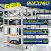 MASKO® 2er-Set Lagerregal Schwerlastregal, Kellerregal, Produktbild-Vorschau 2