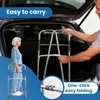 AIORBER Höhenverstellbarer faltbarer Gehwagen aus Produktbild-Vorschau 4