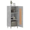 The Living Store Sideboard Betongrau 34,5x34x90 cm Produktbild-Vorschau 4