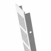 Grille d'aération revêtue par poudre 80mm RAL9016 Tôle Voir les images du produit 3