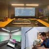 LED Schreibtischlampe Dimmbar Doppelkopf 80cm,24W Leselampe Produktbild-Vorschau 5
