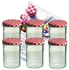 lot de 6 pots à confiture 435 ml bocal To 82 couvercle Voir les images du produit 1