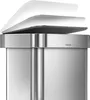 simplehuman CW2024, 45 l, Rechteckig, Edelstahl, Edelstahl, Produktbild-Vorschau 17