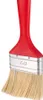1x Flachpinsel | rot Kunststoff-Griff | Malerpinsel 60 mm Produktbild-Vorschau 1