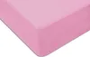 A close-up view of a pink fitted sheet, showing the texture and drape of the fabric. Náhled obrázku produktu