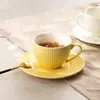 HOMLA šálek a podšálek SIENA žlutý 240 ml Náhled obrázku produktu 2