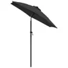 vidaXL Slnečník antracitový 200 x 224 cm Hliník Náhľad obrázku produktu 3