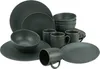 CreaTable, 23145, Soft Touch Schwarz, Kombiservice 16-tlg, Produktbild-Vorschau 1