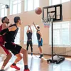 KOMFOTTEU Basketballständer 130-305cm höhenverstellbar, Produktbild-Vorschau 2