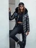 Dstreet Winterjacke für Frauen Crystal schwarz L Produktbild-Vorschau 2