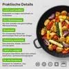 Cheffinger, padella per sauté 24 cm in marmo con manici in Anteprima dell’immagine prodotto 4