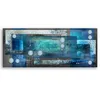 Leinwandbild Blaue Abstraktion 150x50 Feeby Blau bild für Produktbild-Vorschau 2