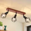 ZMH Faretto da soffitto nero a 3 fiamme Faretto da parete Anteprima dell’immagine prodotto 1