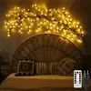 144 LEDs Lichterkette Willow Vine mit Stecker, Weidenrebe Produktbild-Vorschau 1