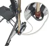 Bischoff & Bischoff Stockhalter für Alevo Rollator, Schwarz Produktbild-Vorschau 3