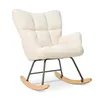 Hawthyhome fauteuil à bascule rembourré fauteuil de Voir les images du produit 2
