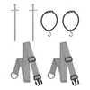 Kit de fijación para toldos, 2 unidades de 2,90 metros Vista previa de la imagen del producto 2