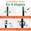 Support mural pour borne de recharge Growatt Thor, en Voir les images du produit 3