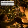 3x3M 300 LED Lichterkette, Lichterkettenvorhang mit 8 Modi Produktbild-Vorschau 3
