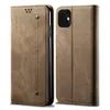 iPhone 11 Pouzdro, Kožené Peněženkové Pouzdro s Magnetickým Náhled obrázku produktu 1