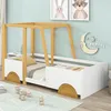MODFU Lit enfant 90x200 cm - Lit Thématique Voiture avec Voir les images du produit 2