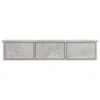 The Living Store Wand-Schubladenregal Betongrau 88x26x18,5 Produktbild-Vorschau 5