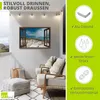 ARTland Wandbild Alu für Innen & Outdoor Sanddüne und Produktbild-Vorschau 2