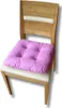 4-Pack cuscini trapuntati per sedia rosa 38x38x8 cm - 1227 Anteprima dell’immagine prodotto 3
