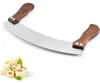 Wiegemesser Pizzaschneider Kräutermesser Doppelklinge Produktbild-Vorschau 3