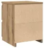 vidaXL Nočné stolíky 2 ks. Artisan dub 30x30x40 cm materiál Náhľad obrázku produktu 6