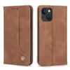 RetroPolyuretankožené pouzdro pro iPhone 13 peněženkový Náhled obrázku produktu 1