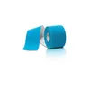 A roll of blue kinesiology tape is shown on a white background. Produktbild-Vorschau