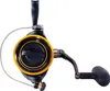 A fishing reel on a white background. Anteprima dell’immagine prodotto