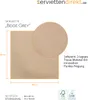 Softpoint Serviette in Beige Grey, 1/4-Falz, 40 x 40 cm, 50 Produktbild-Vorschau 2