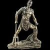 Skulptur „Römischer Gladiator – Retiarius“ – bronziert, Produktbild-Vorschau 3