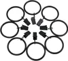 20 Stück Gardinenringe mit Clips 38mm Metall Vorhangring Produktbild-Vorschau 2