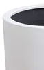 Vaso da fiori CITY in fibra di vetro, bianco lucido, 37x80 Anteprima dell’immagine prodotto 6
