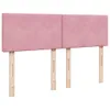 Boxspringbett mit Matratze Rosa 160x200 cm Samt Produktbild-Vorschau 5
