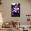 MuchoWow® Poster Blumen - Lila - Schwarz - Weiß 60x90 cm - Produktbild-Vorschau 5