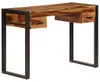 vidaXL Schreibtisch mit 2 Schubladen 110x50x77 cm Produktbild-Vorschau 3